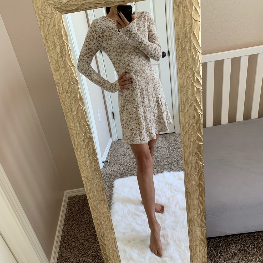 Vintage Anthropologie style lace dress